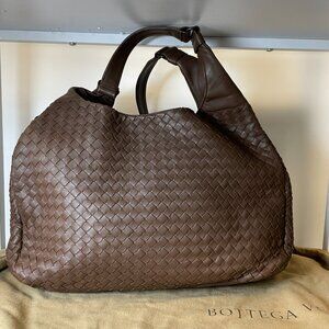 Bottega Veneta Brown Leather Hobo Bag #PE80895